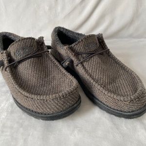 Hey Dude Wally Funk EXCLUSIVE Buckle Sherpa Copper Mens US 9